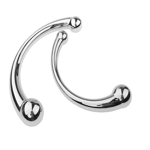Anal Hooks Anal Hook Steel Elegant Stainless 5858 Ended Double 0728
